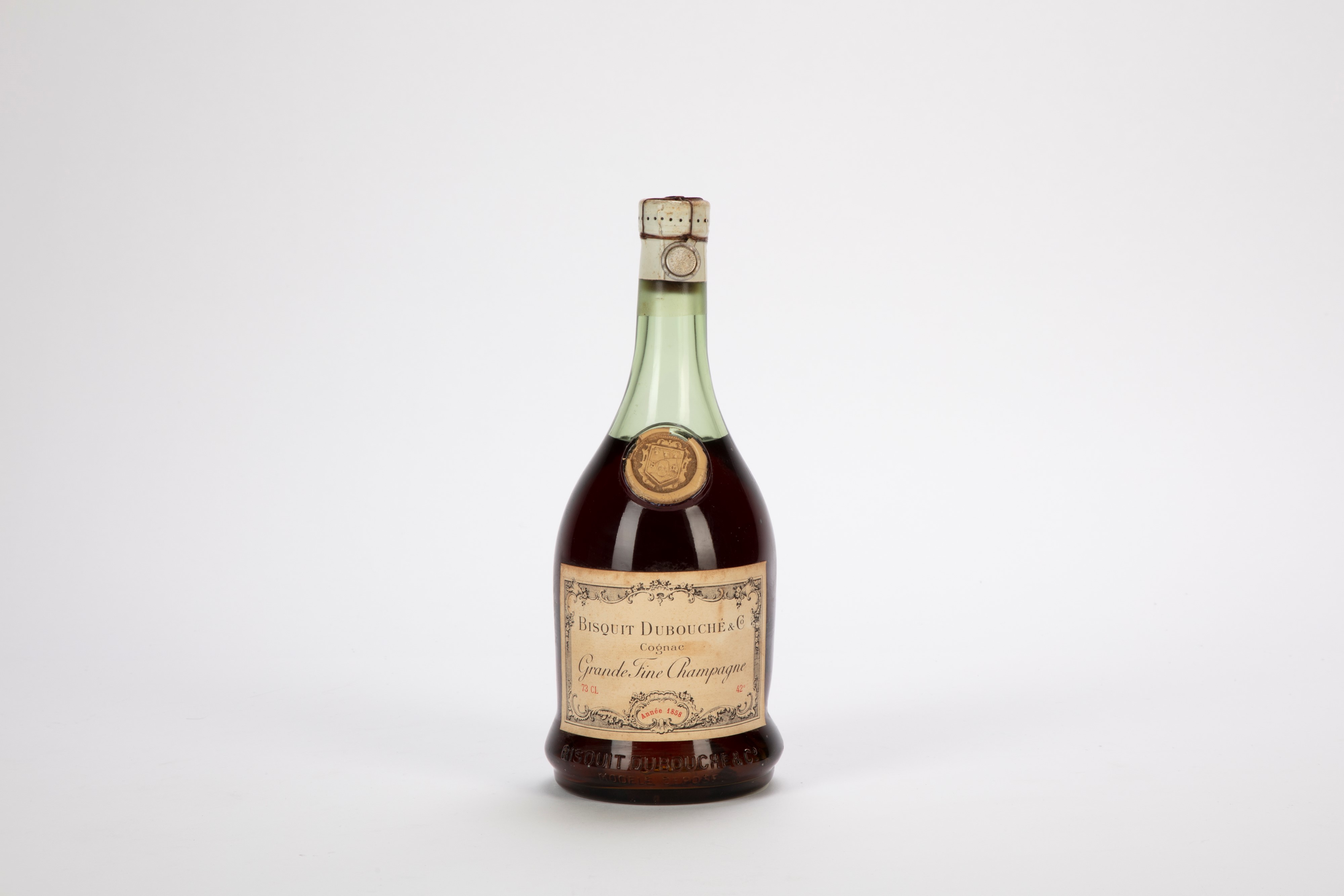 Francia - Cognac Bisquit Dubouche, Grande Fine Champagne, 1858