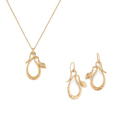 Demi Parure con Serpenti