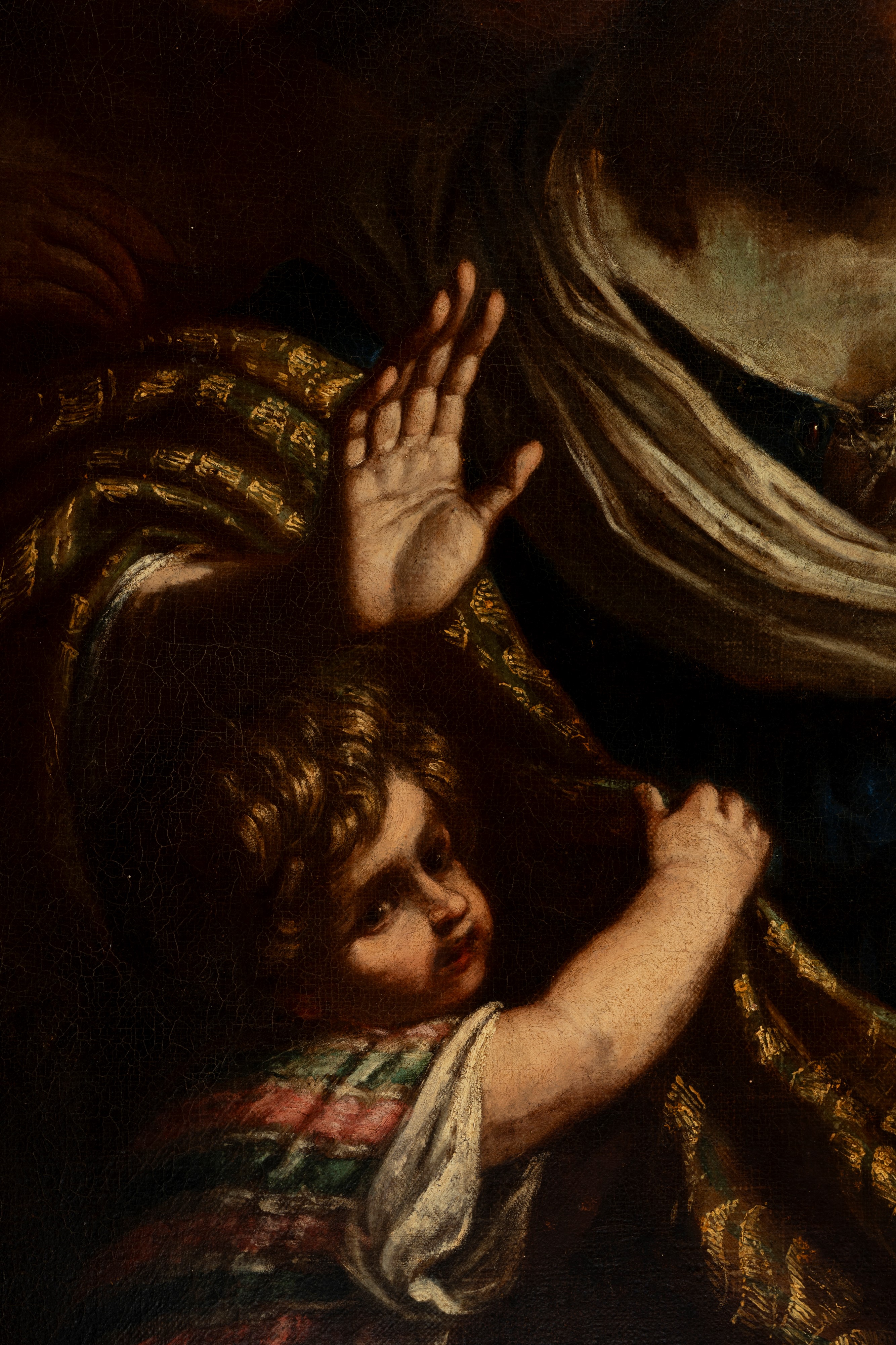 Giulia che riceve la veste insanguinata di Pompeo