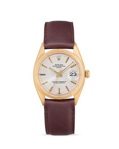 Oyster Perpetual Date 1500/8, orologio automatico in oro rosa 18k
