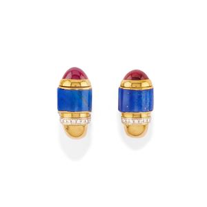 Lapis lazuli earrings