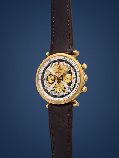 El Primero G383, orologio da polso in oro 18k
