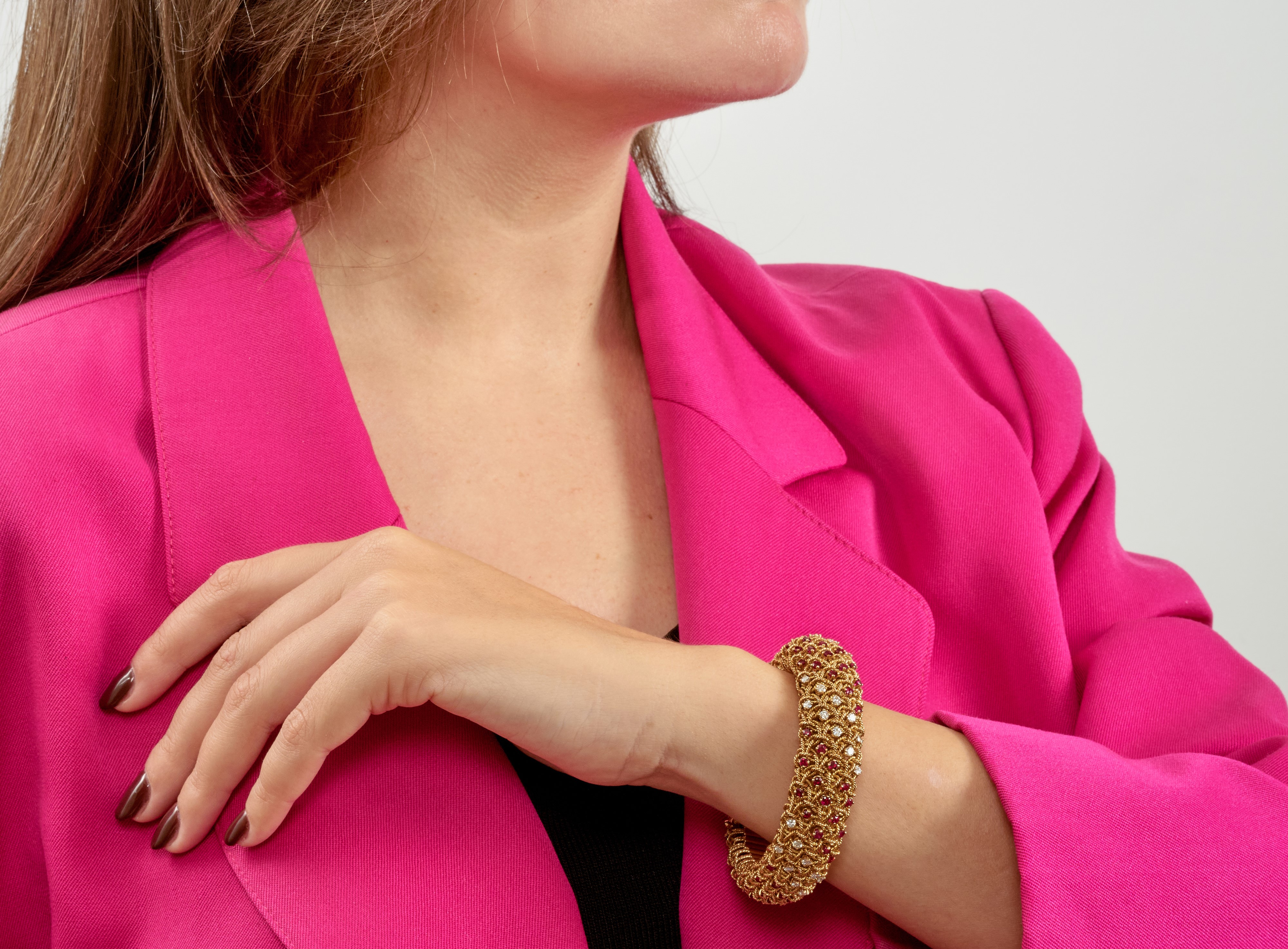 Boucheron - Bracciale con Rubini e Diamanti