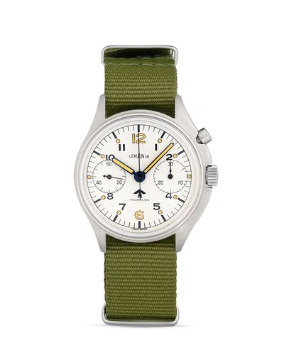 Cronografo militare realizzato per la Royal Air Force, acciaio, anni '60