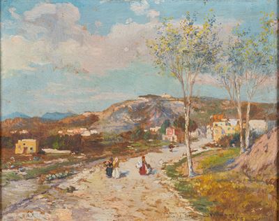 Napoli, la Collina con L'eremo dei Camaldoli
