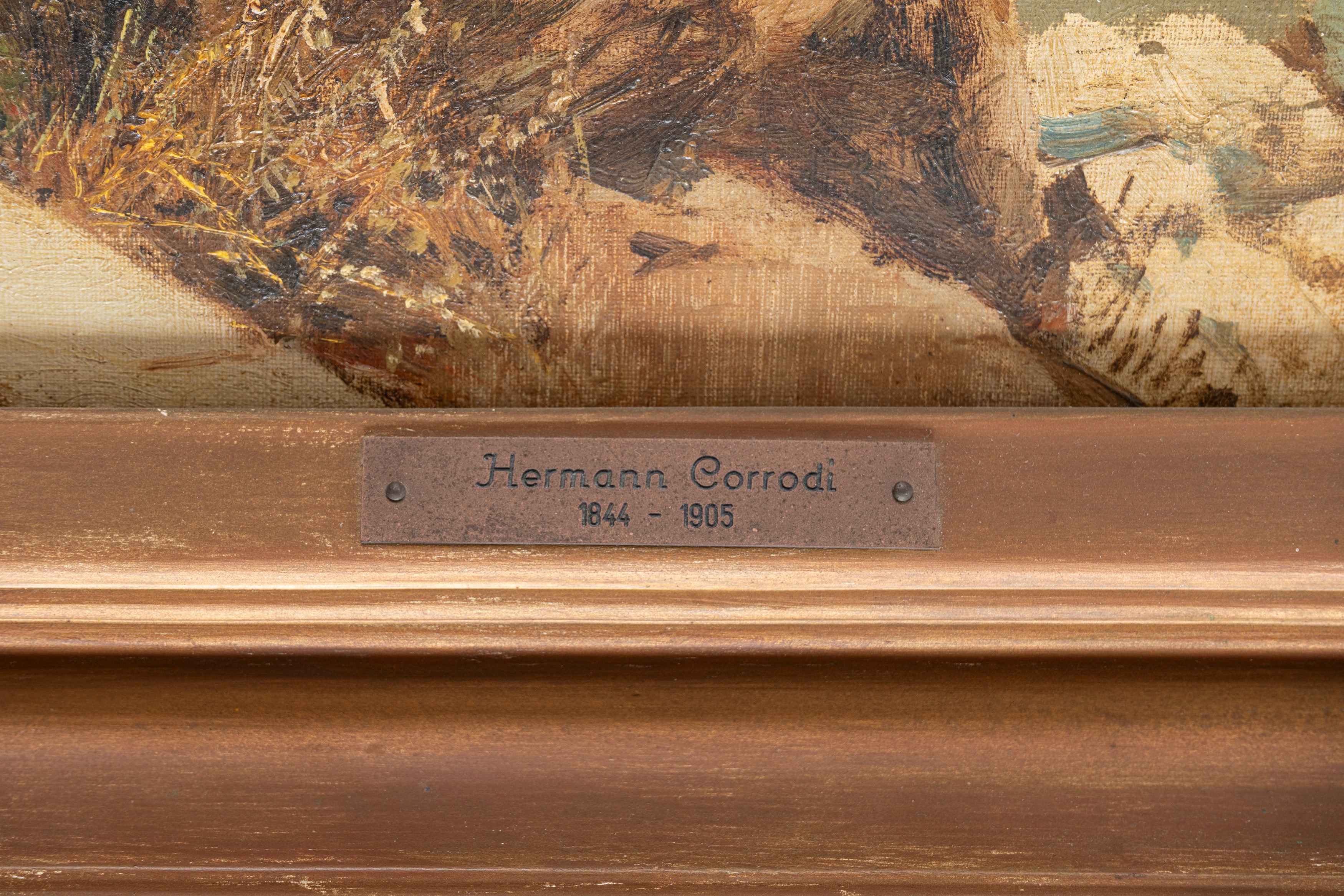 Hermann David Salomon Corrodi - Veduta della Costiera Sorrentina con Capri