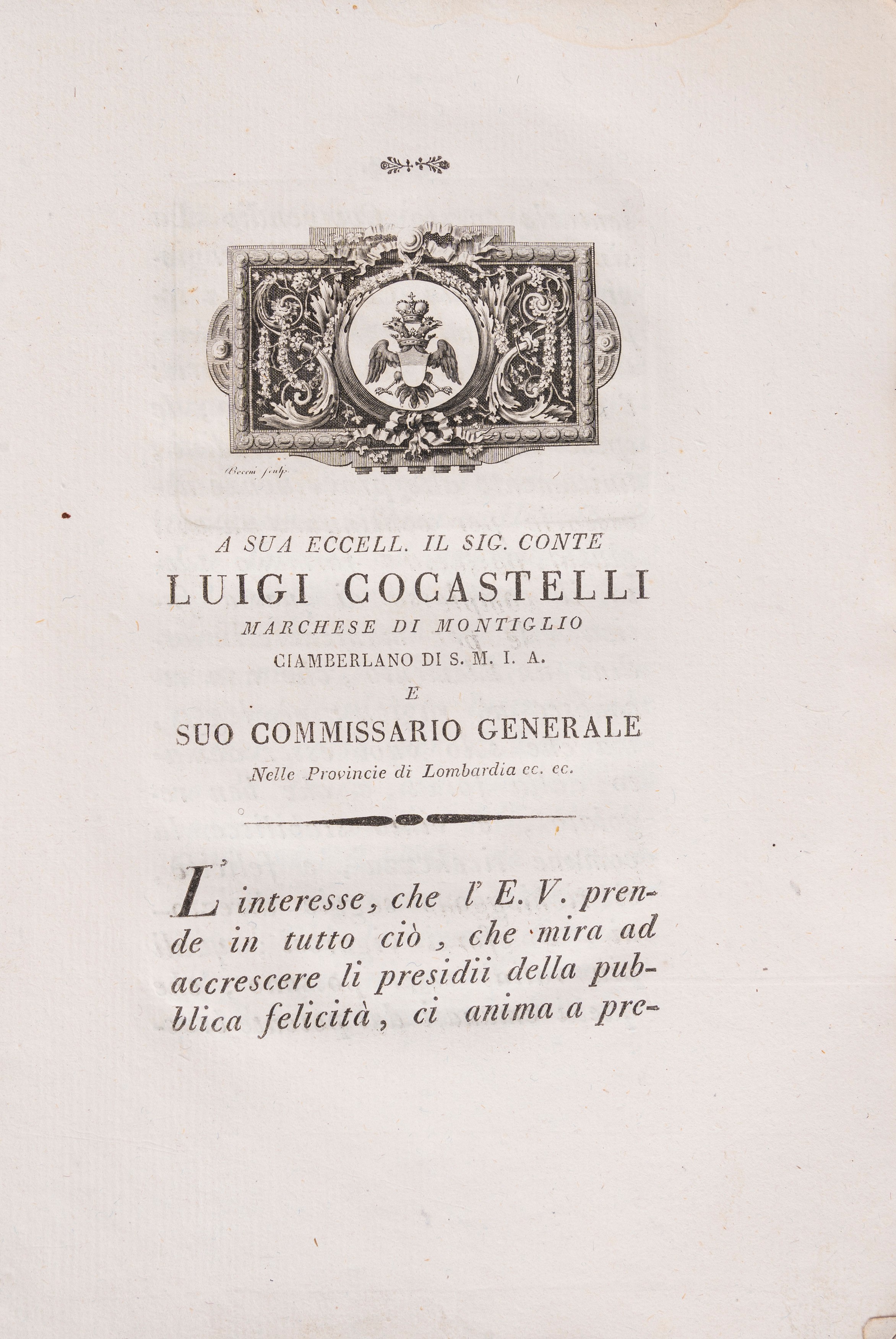 Vincenzo Bighelli - Compendio istorico e cronologico delle ragioni e proprietà della città di Bre...