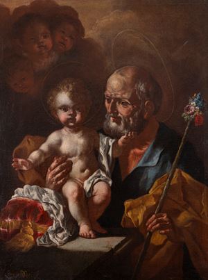 San Giuseppe con Gesù Bambino