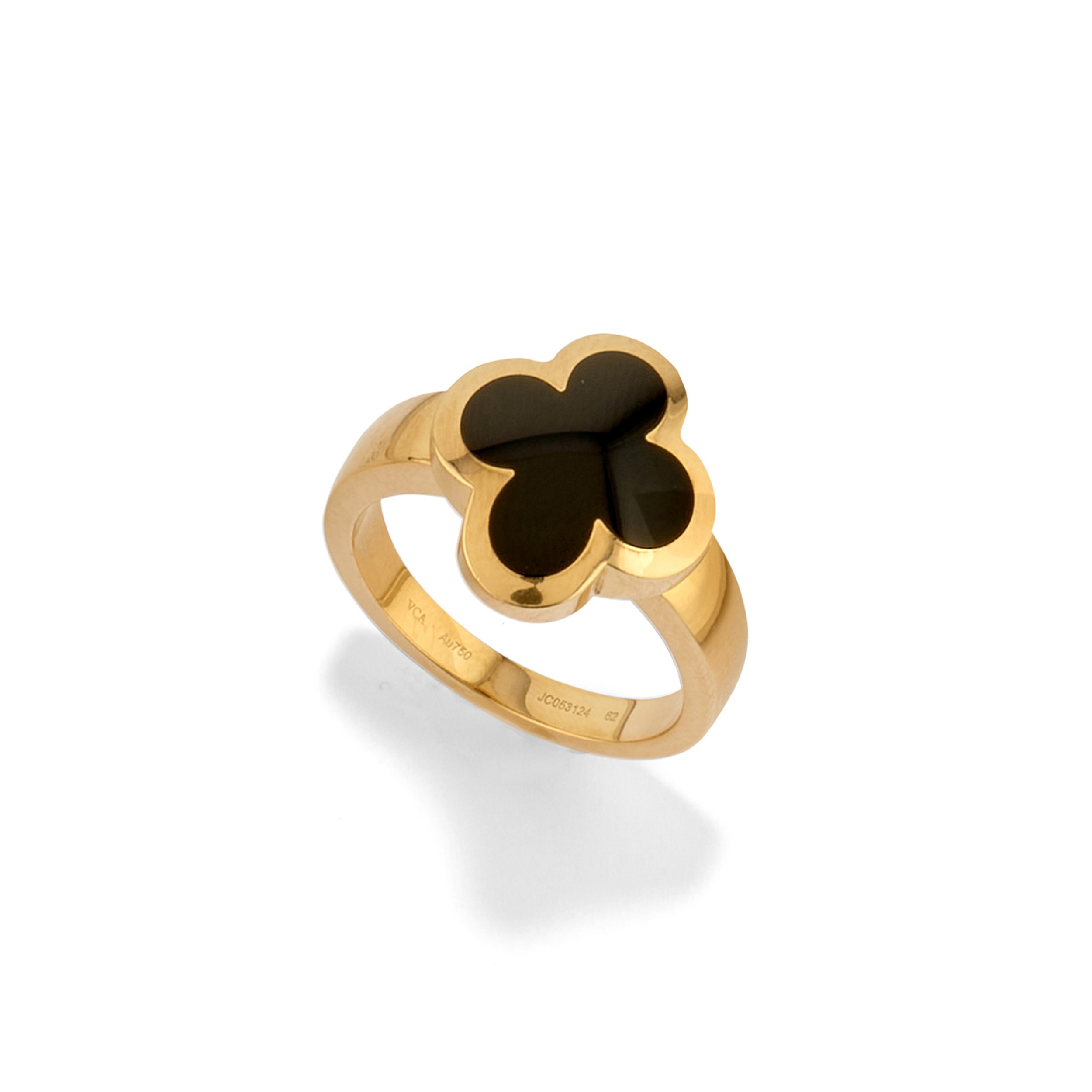 Van Cleef & Arpels - Anello in oro giallo 18k con onice