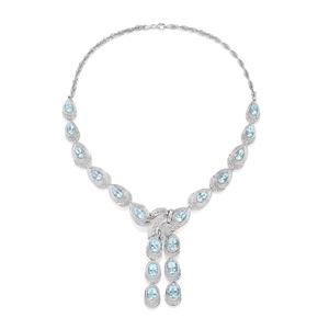 Collana con acquemarine