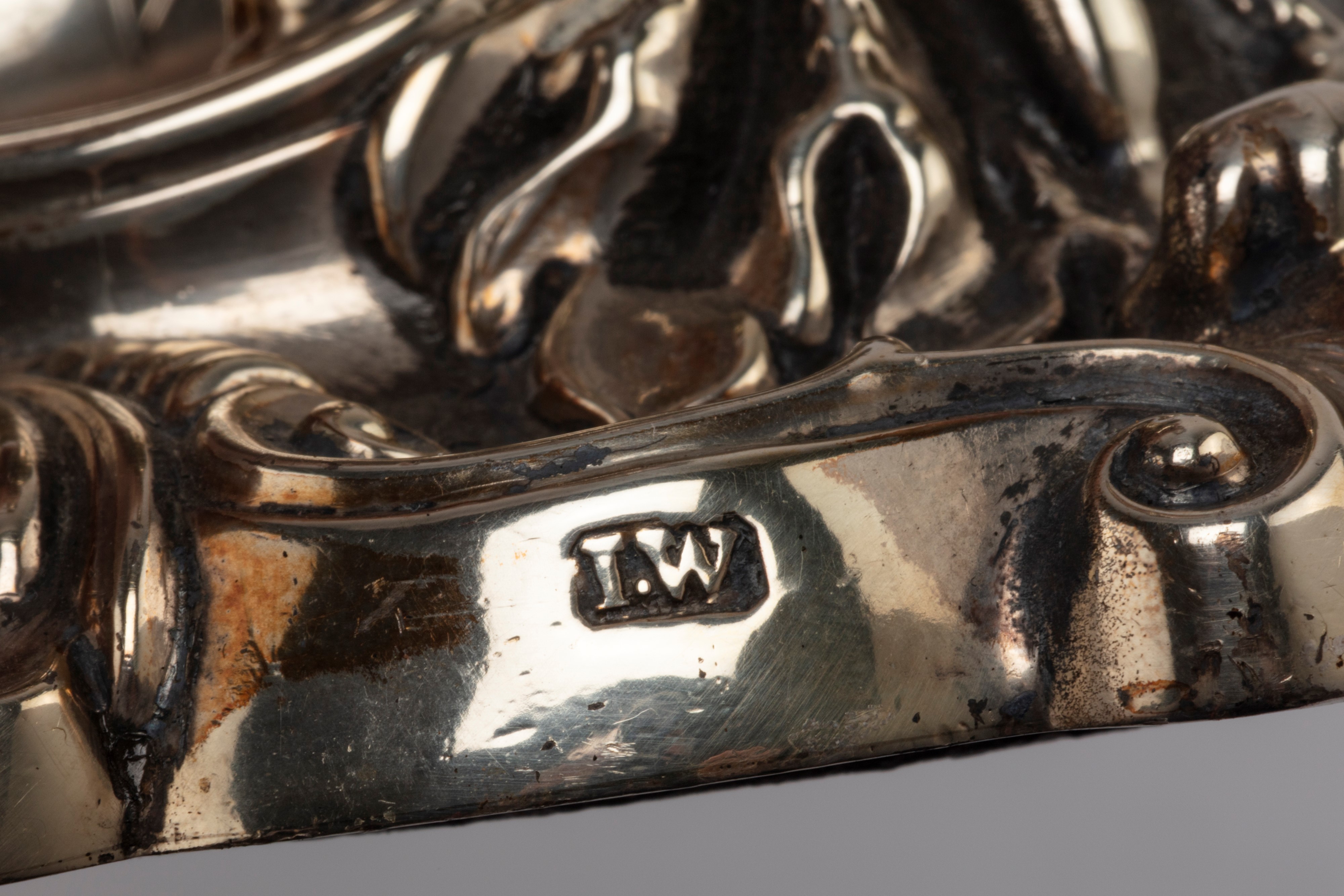 John Watson & Son - Coppia di candelieri in argento, Sheffield 1840