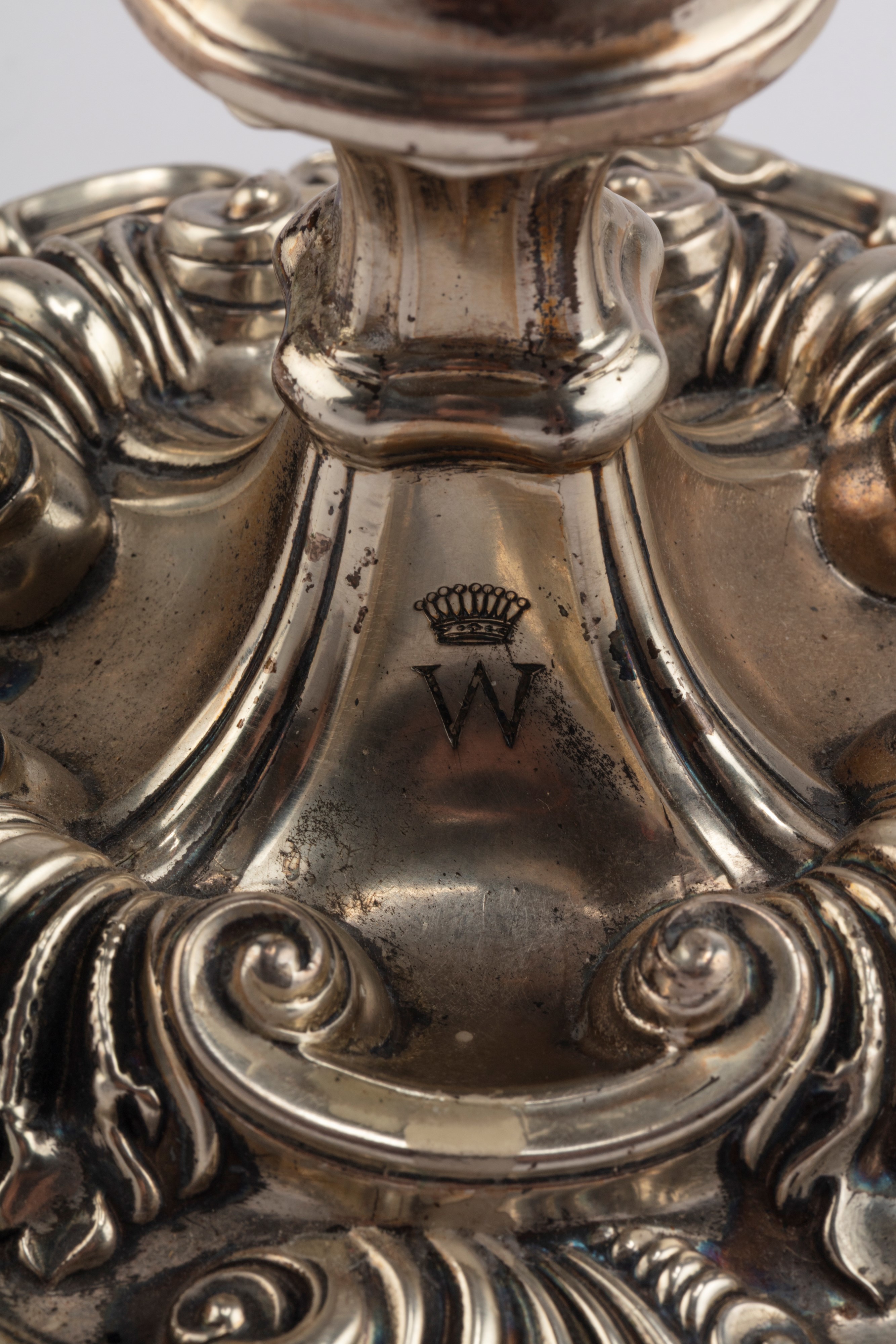 John Watson & Son - Grande candelabro in argento, Sheffield 1840