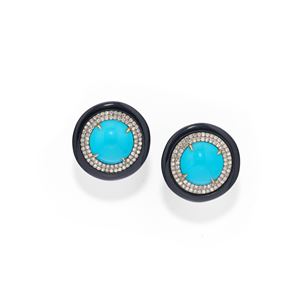 Orecchini con turchesi