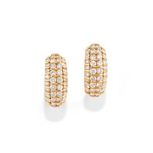 Diamond earrings