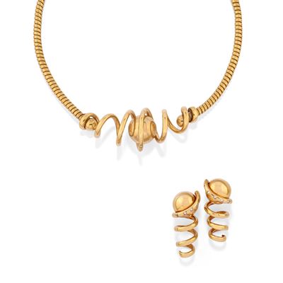 Demi-parure a Spirale
