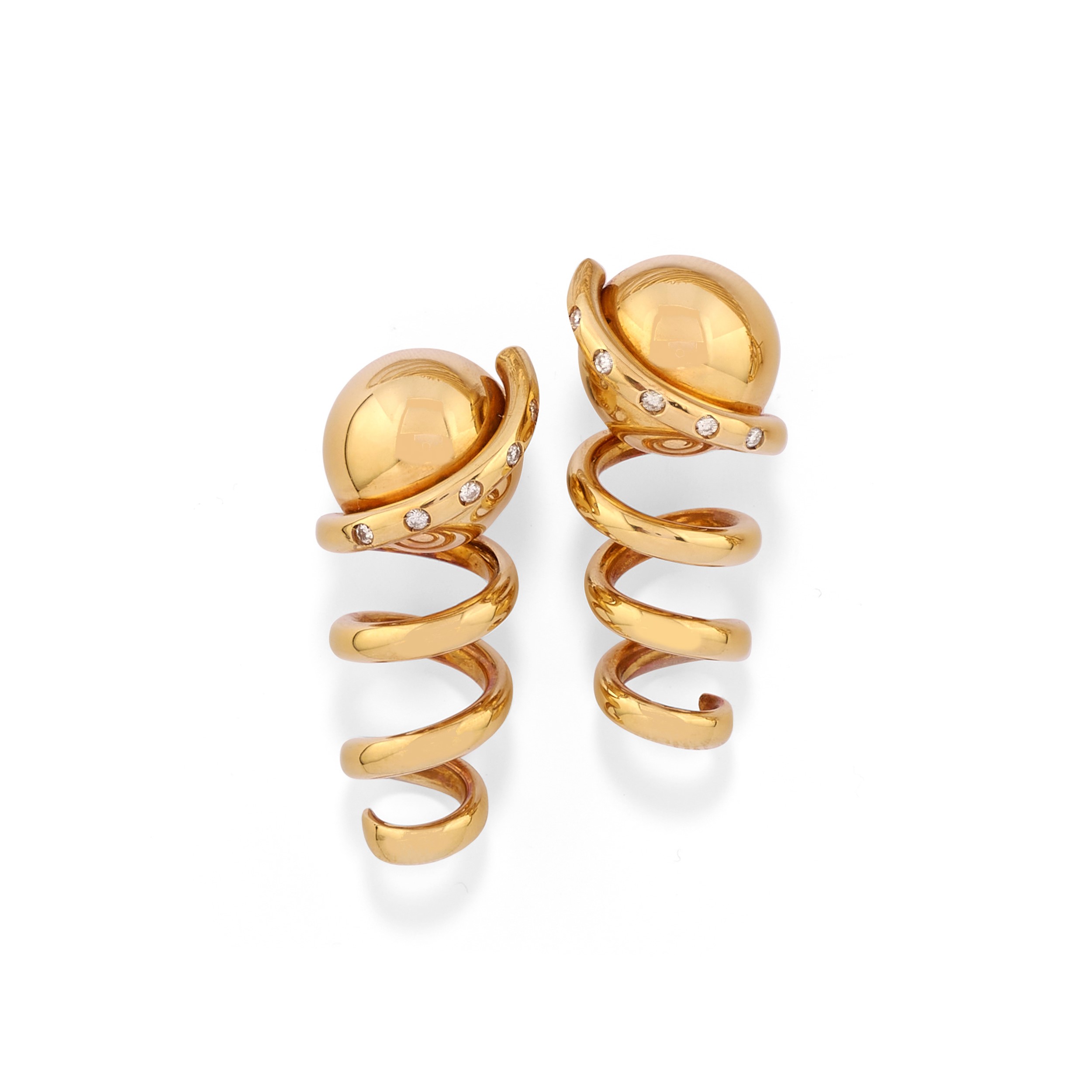 Demi-parure a Spirale