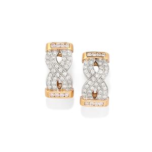 Diamond earrings