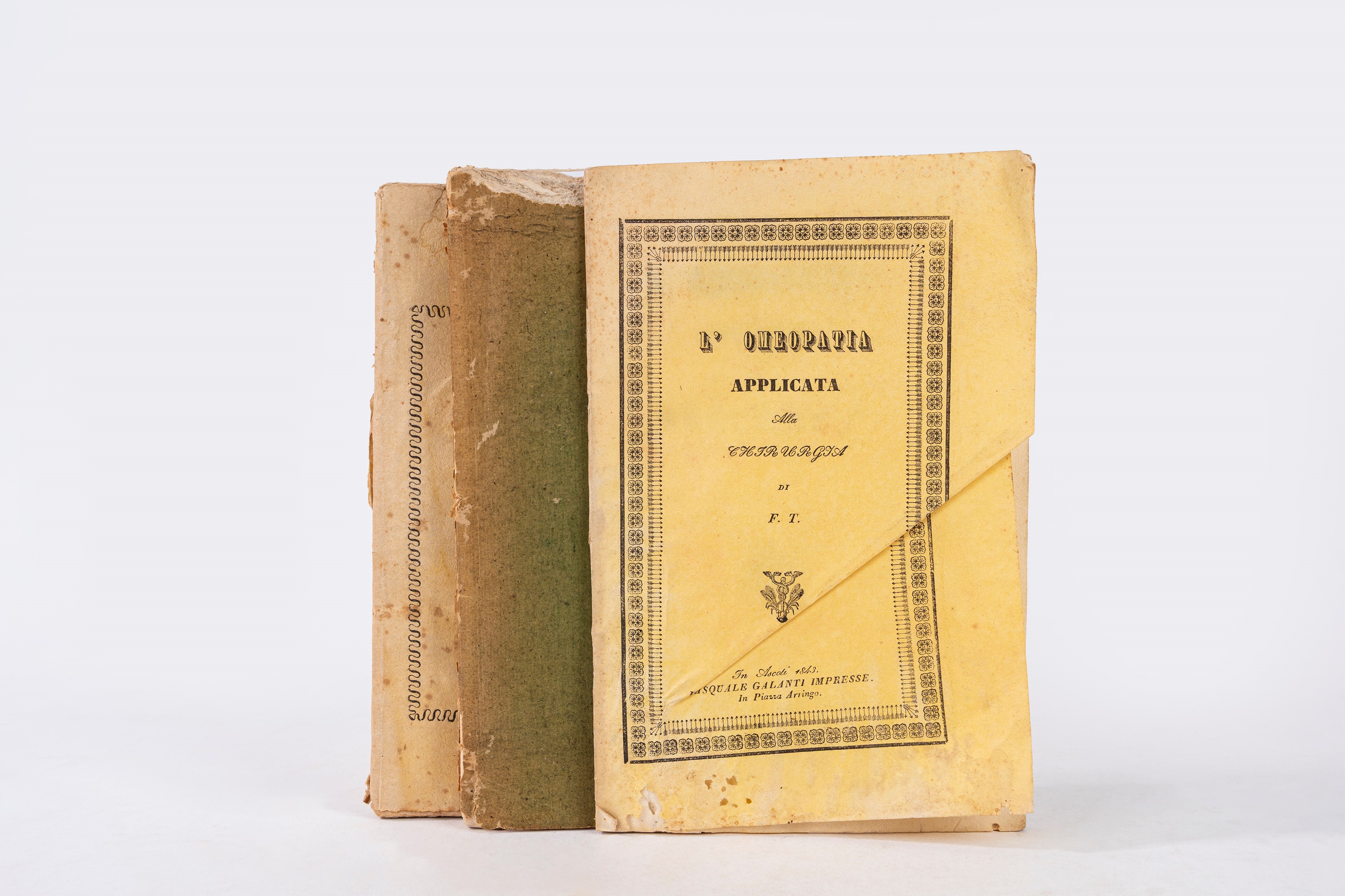Francesco Talianini - Corso di lezioni sulla dottrina omeopatica - Edizione Annesio Nobili, 1841