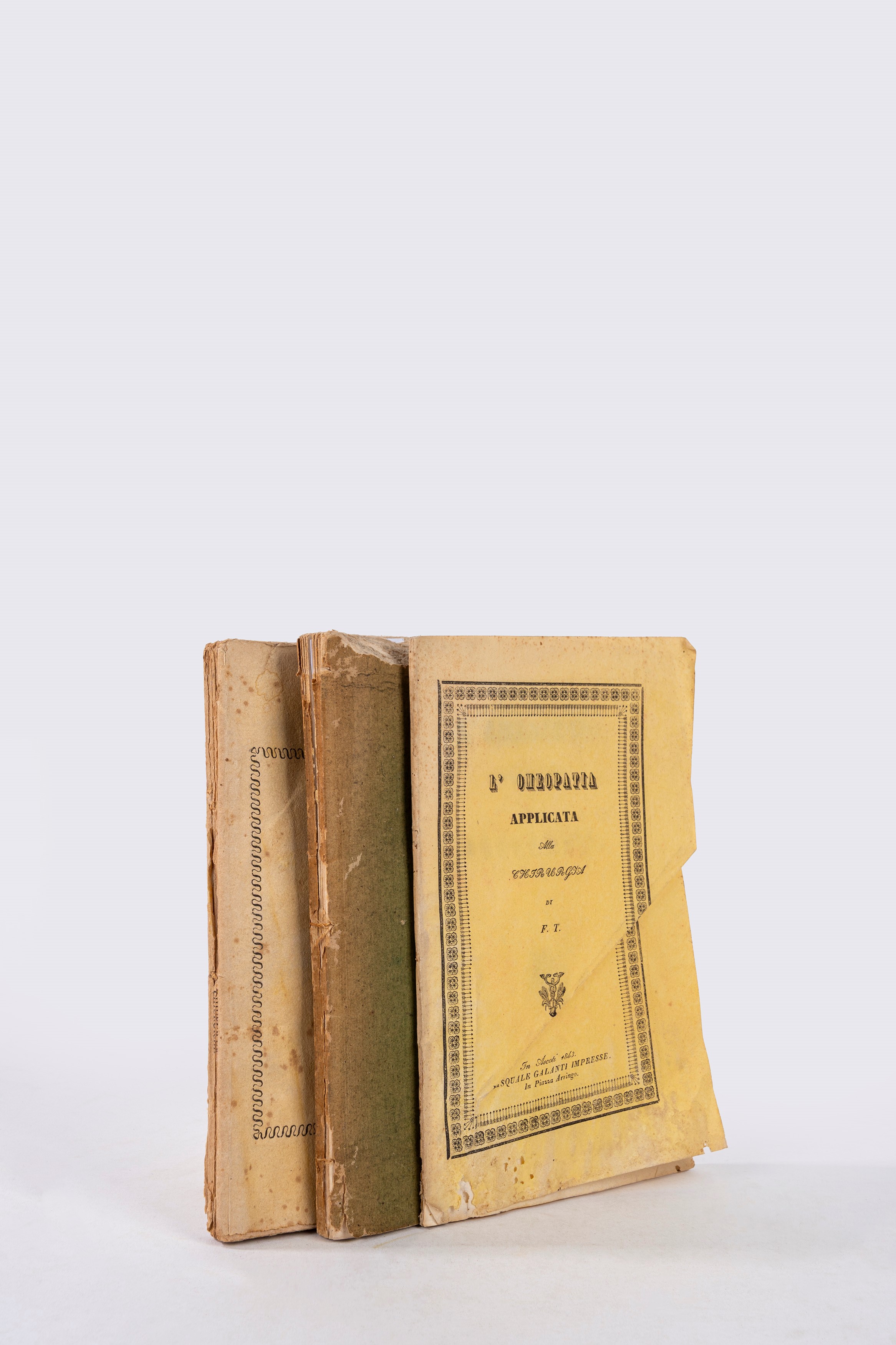 Francesco Talianini - Corso di lezioni sulla dottrina omeopatica - Edizione Annesio Nobili, 1841