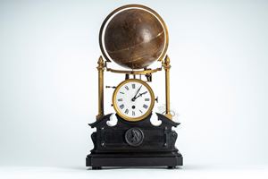 Pendule Cosmographique Mouret, France, late 19th century