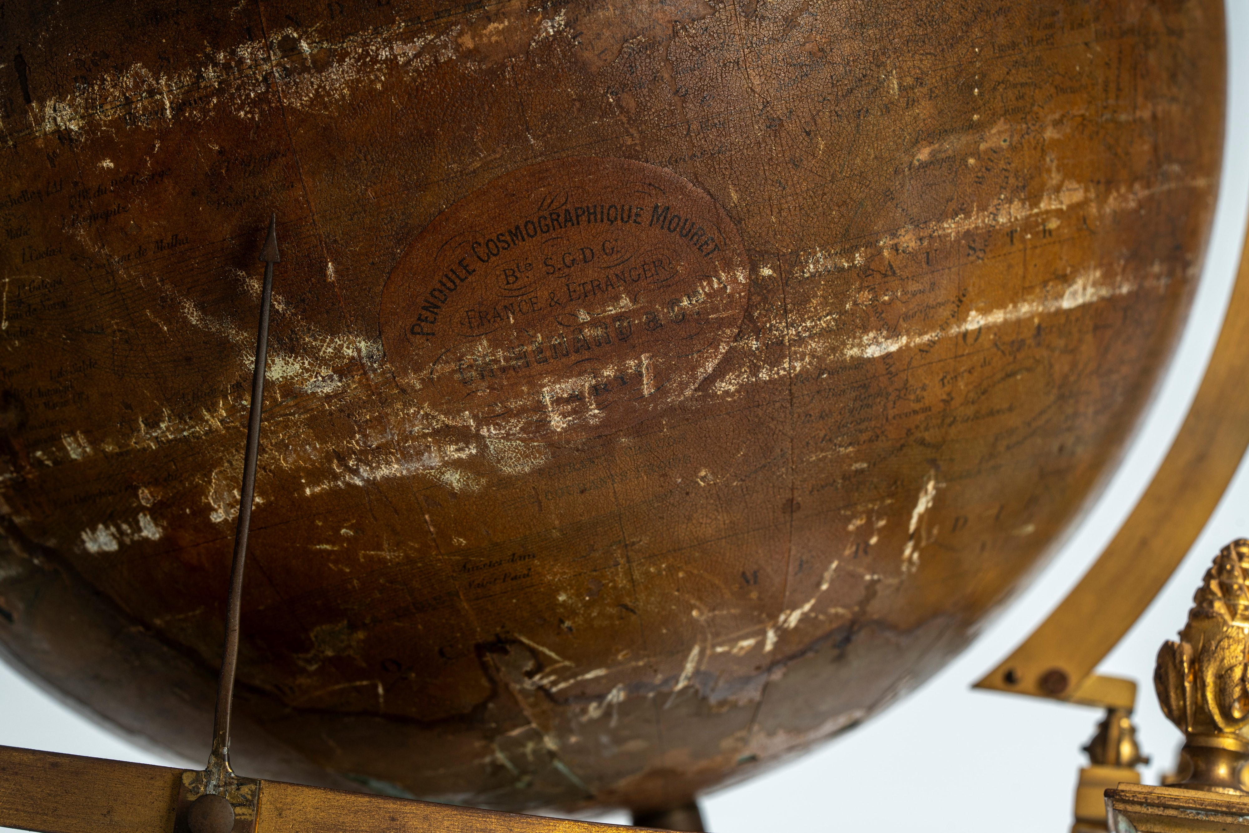 Pendule Cosmographique Mouret. Francia, fine XIX secolo