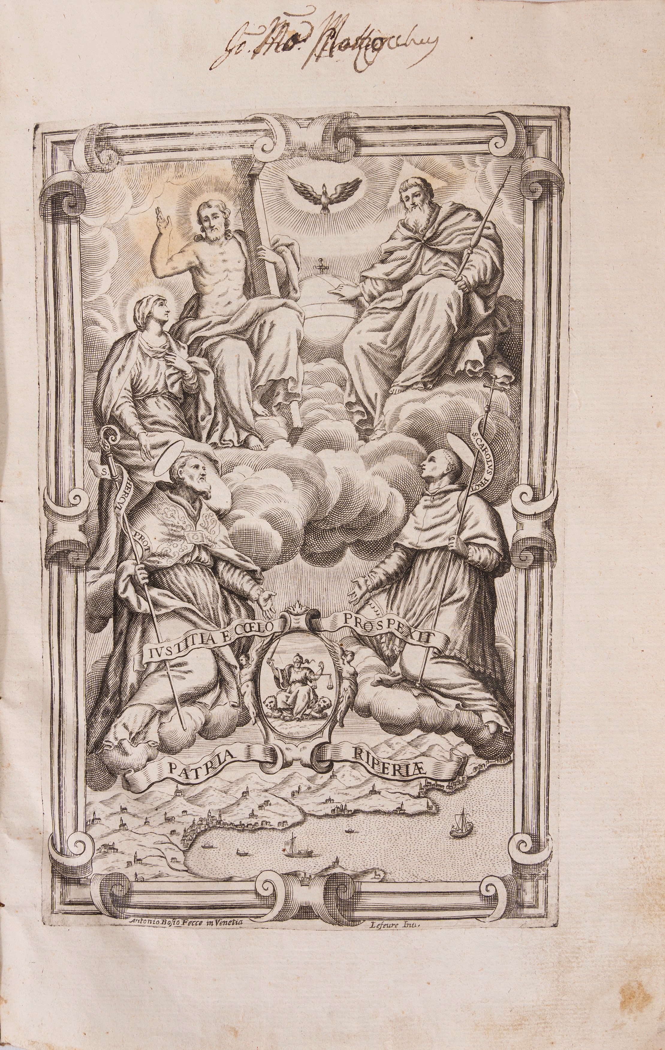 Statuti criminali et civili della magnifica communità della Riviera, 1674