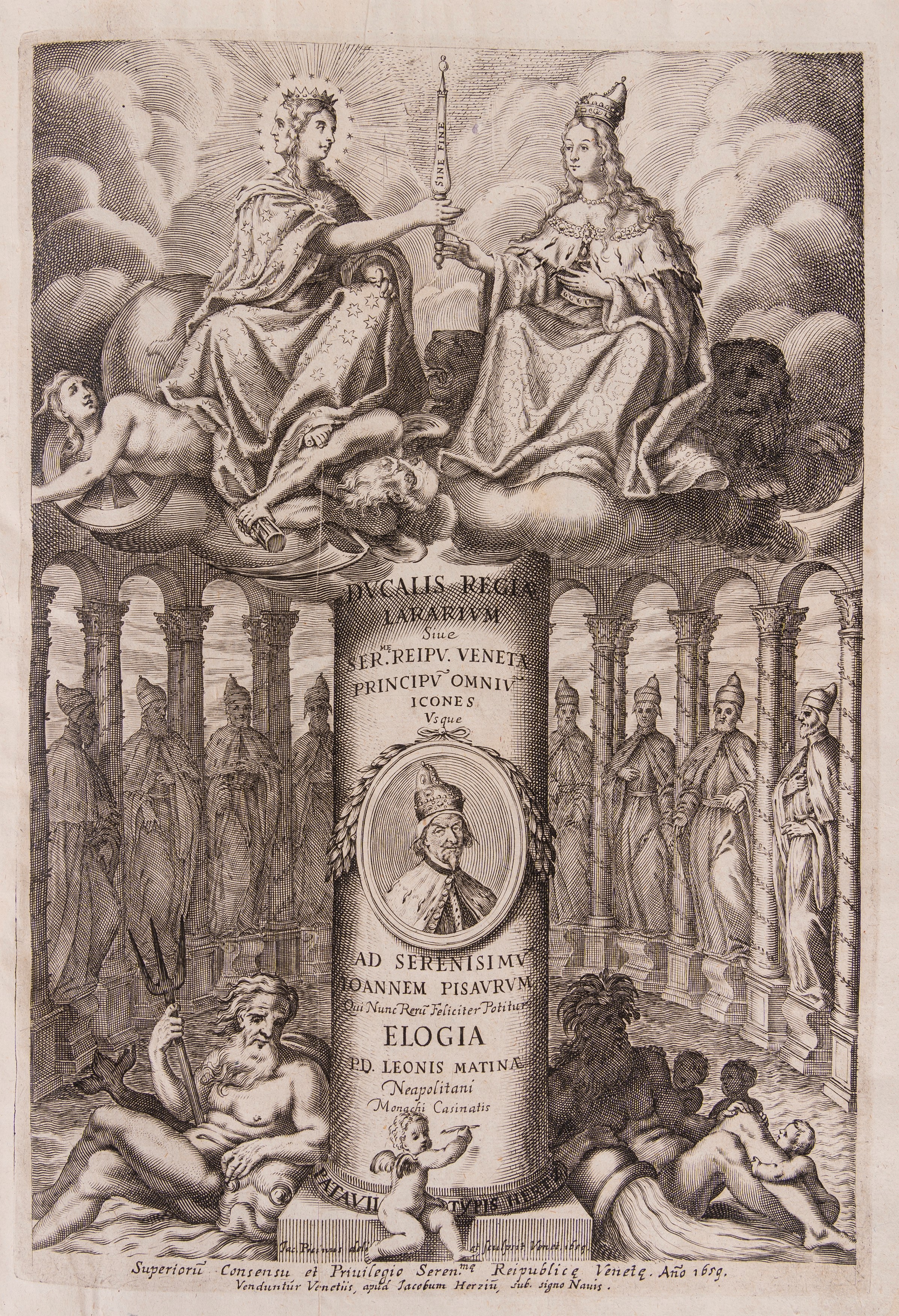 Leone Matina - Ducalis Regiae Lararium sive Serenissimae Reipu. Venetae principum omnium icones, ...