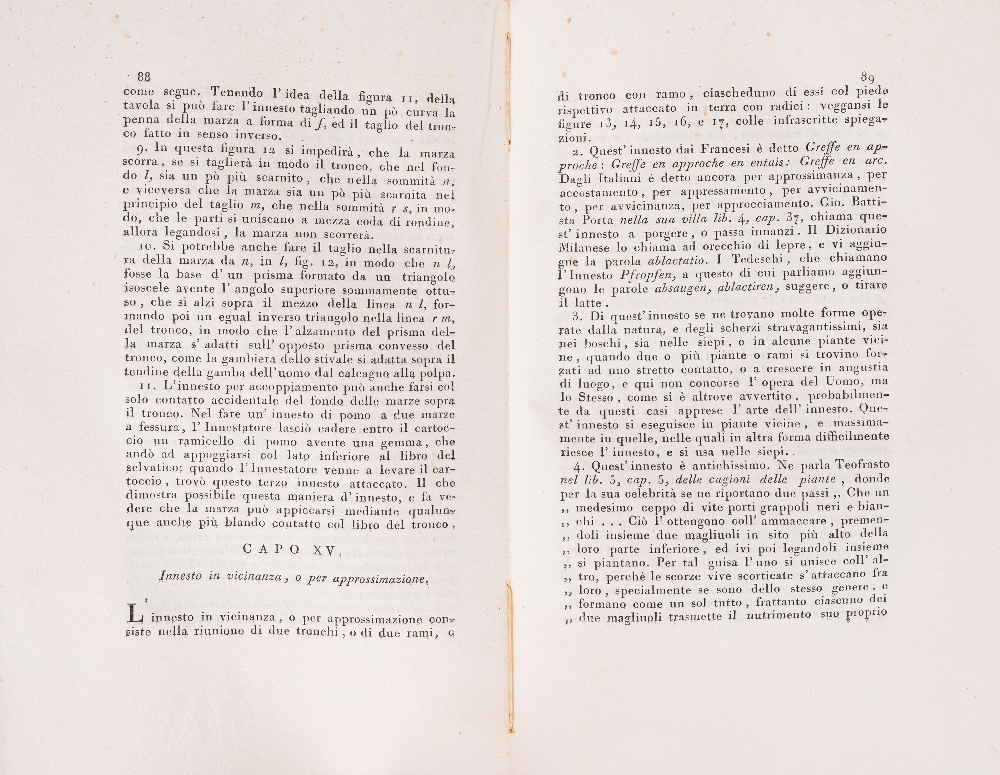 Giammaria Venturi - Trattato degli innesti, 1816