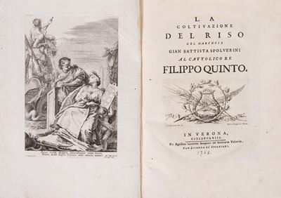 La coltivazione del riso, edizione originale del 1758