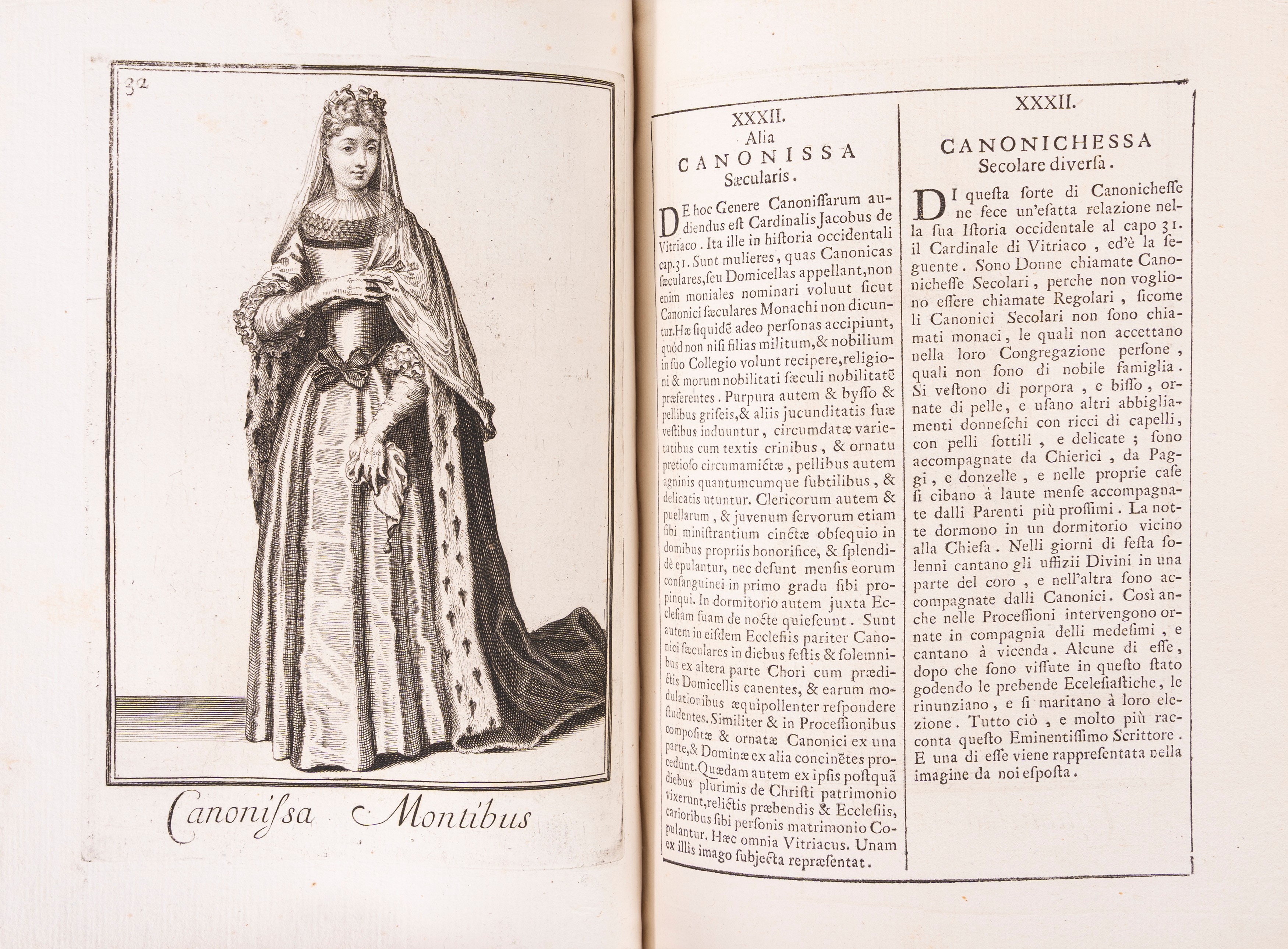 Filippo Bonanni - Catalogo degli ordini religiosi della chiesa militante espressi con immagini e ...