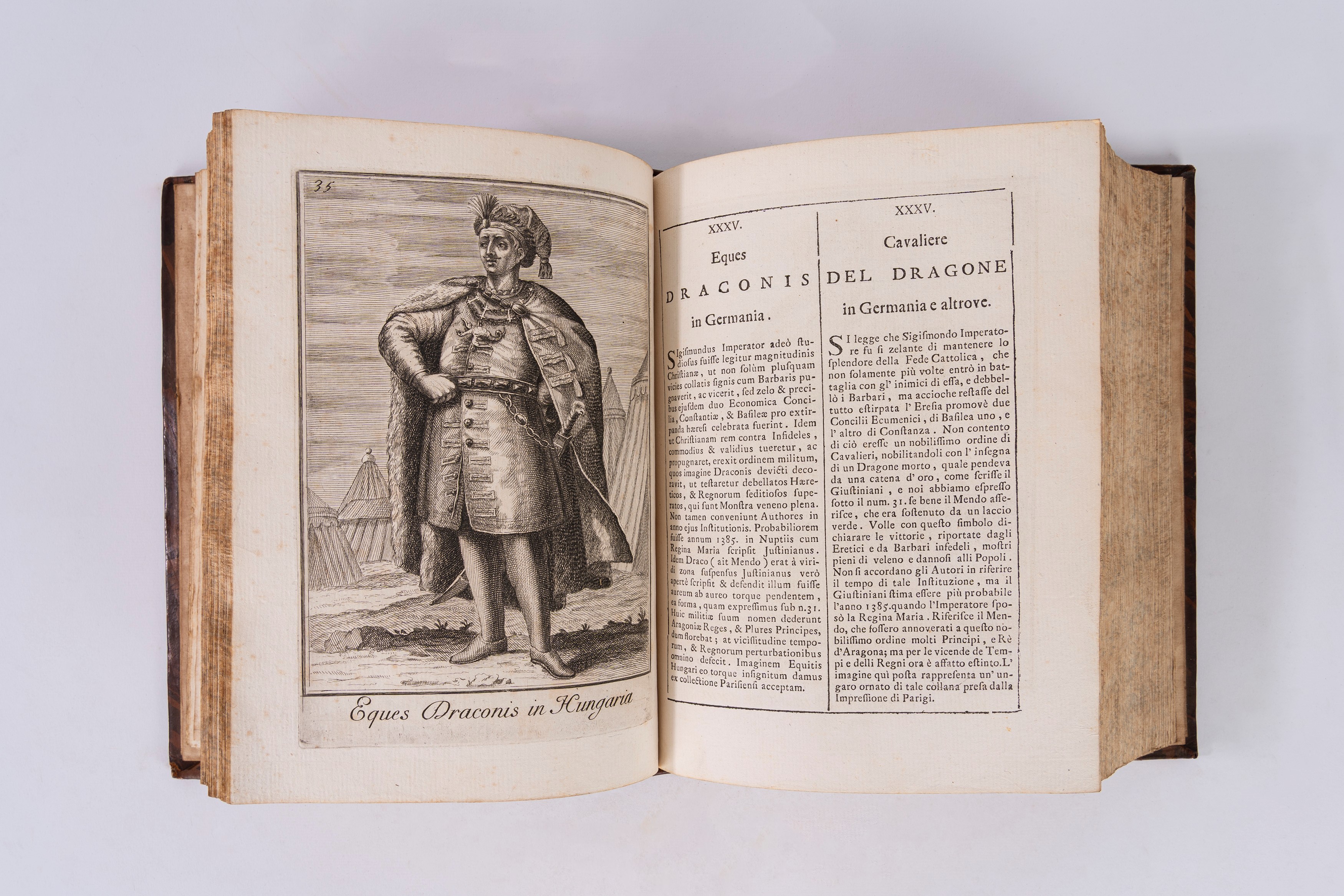 Filippo Bonanni - Catalogo degli ordini equestri e militari esposto in imagini, Prima edizione