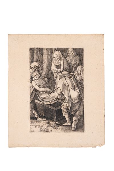 La sepoltura (Incisione, 1521)