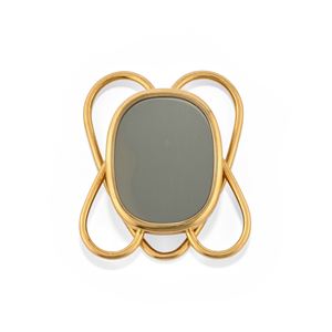 Fermasoldi con pietra dura