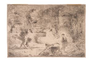 Tobia fa seppellire un cadavere