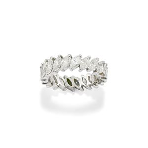 Eternity ring with diamonds 