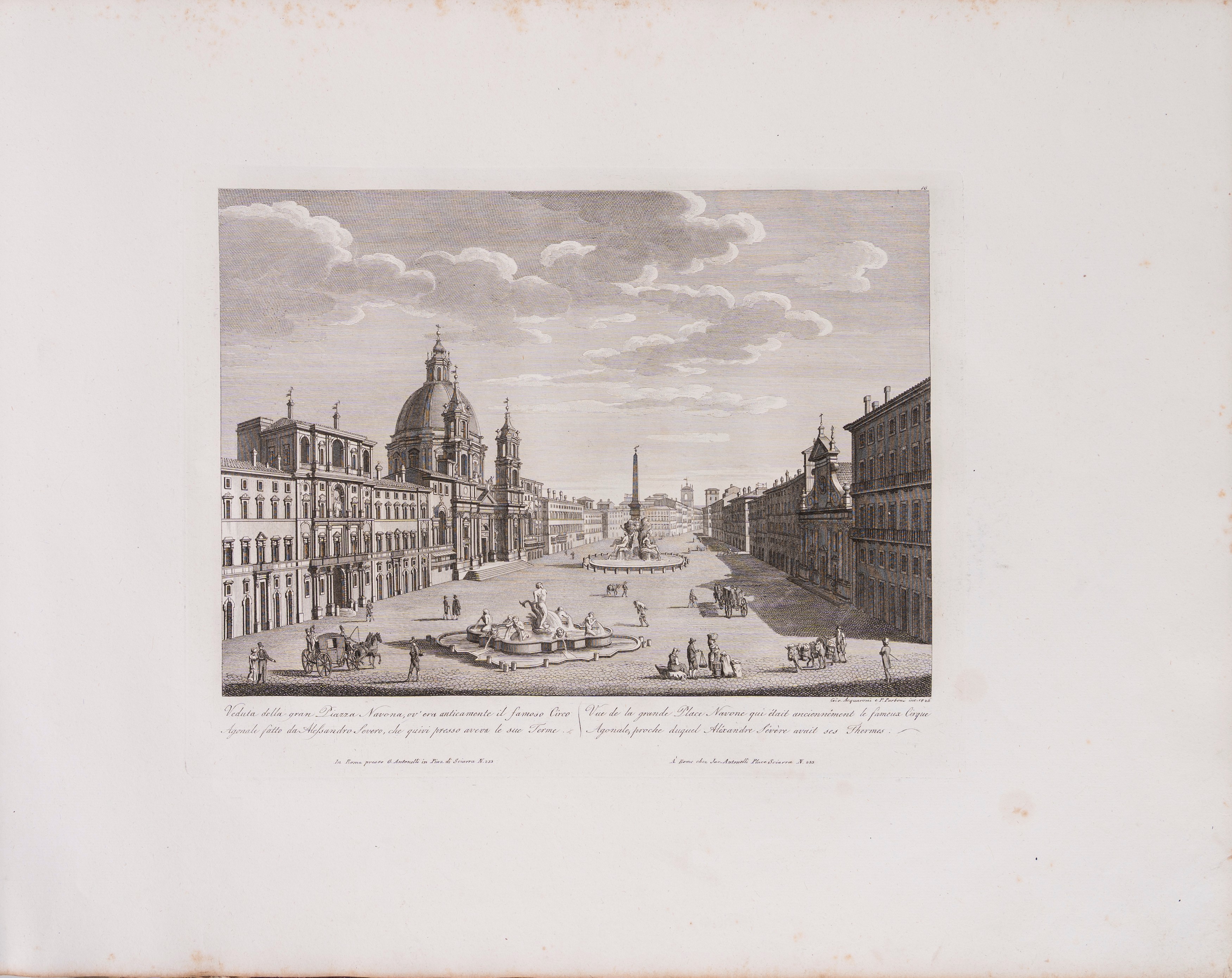 Achille Parboni - Nuova raccolta delle principali vedute antiche e moderne, 1830