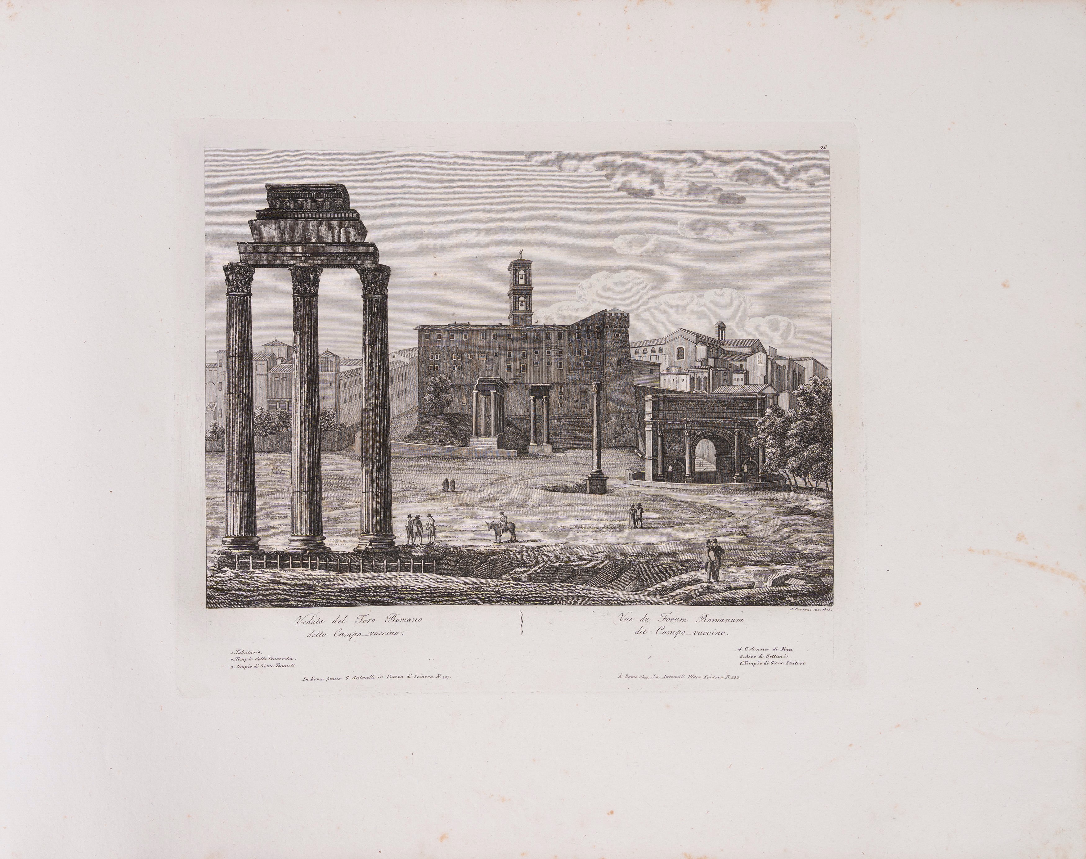 Achille Parboni - Nuova raccolta delle principali vedute antiche e moderne, 1830