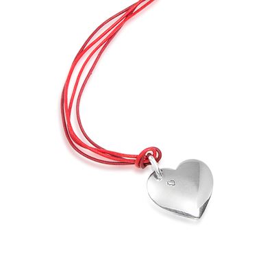 Pendente a cuore in argento 925