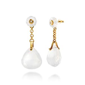 Orecchini con pietra di luna