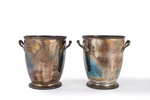 Coppia di secchielli da ghiaccio