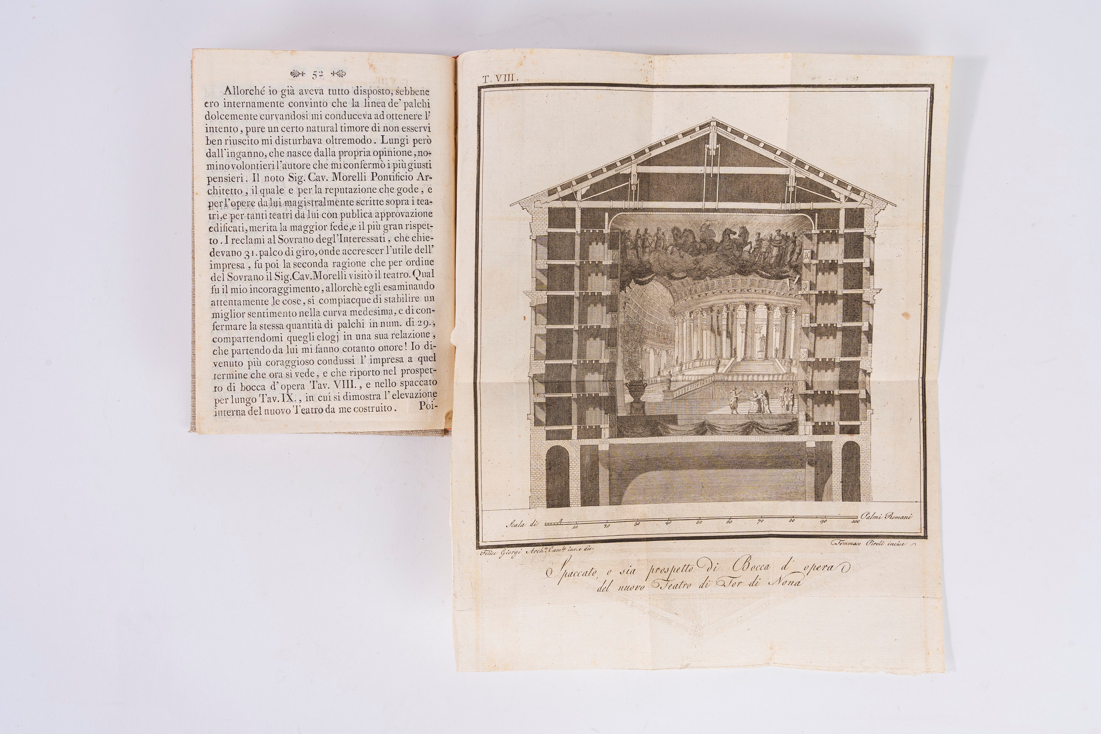 Felice Giorgi - Descrizione istorica del teatro di Tor di Nona, 1795
