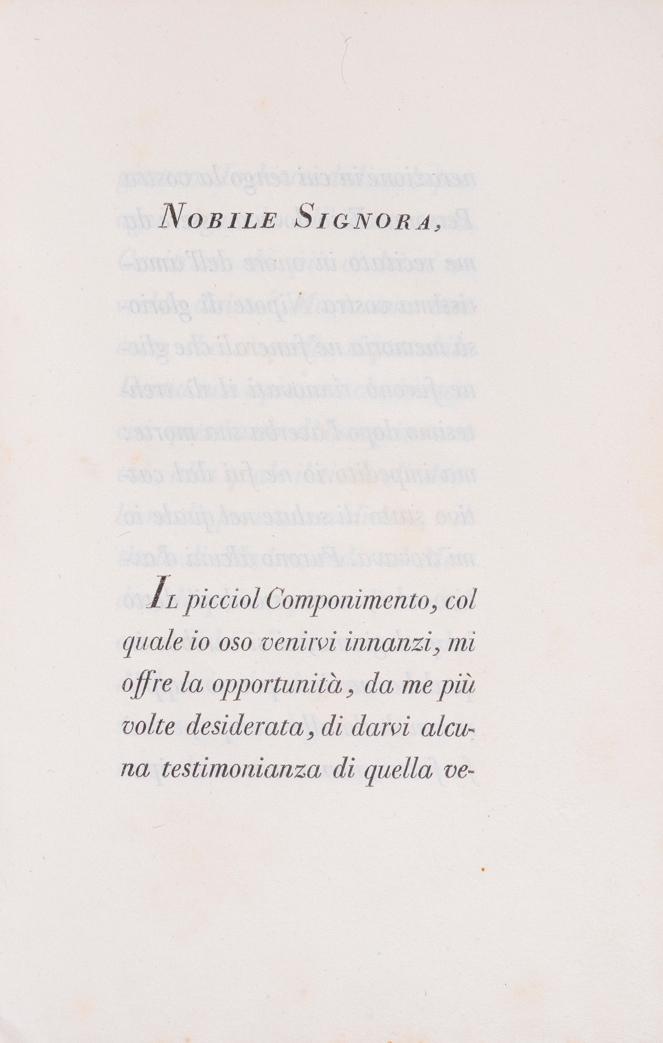Michele Colombo - Elogio di Elena Porta nata Bulgarini, in-8°, edizione originale, 1819