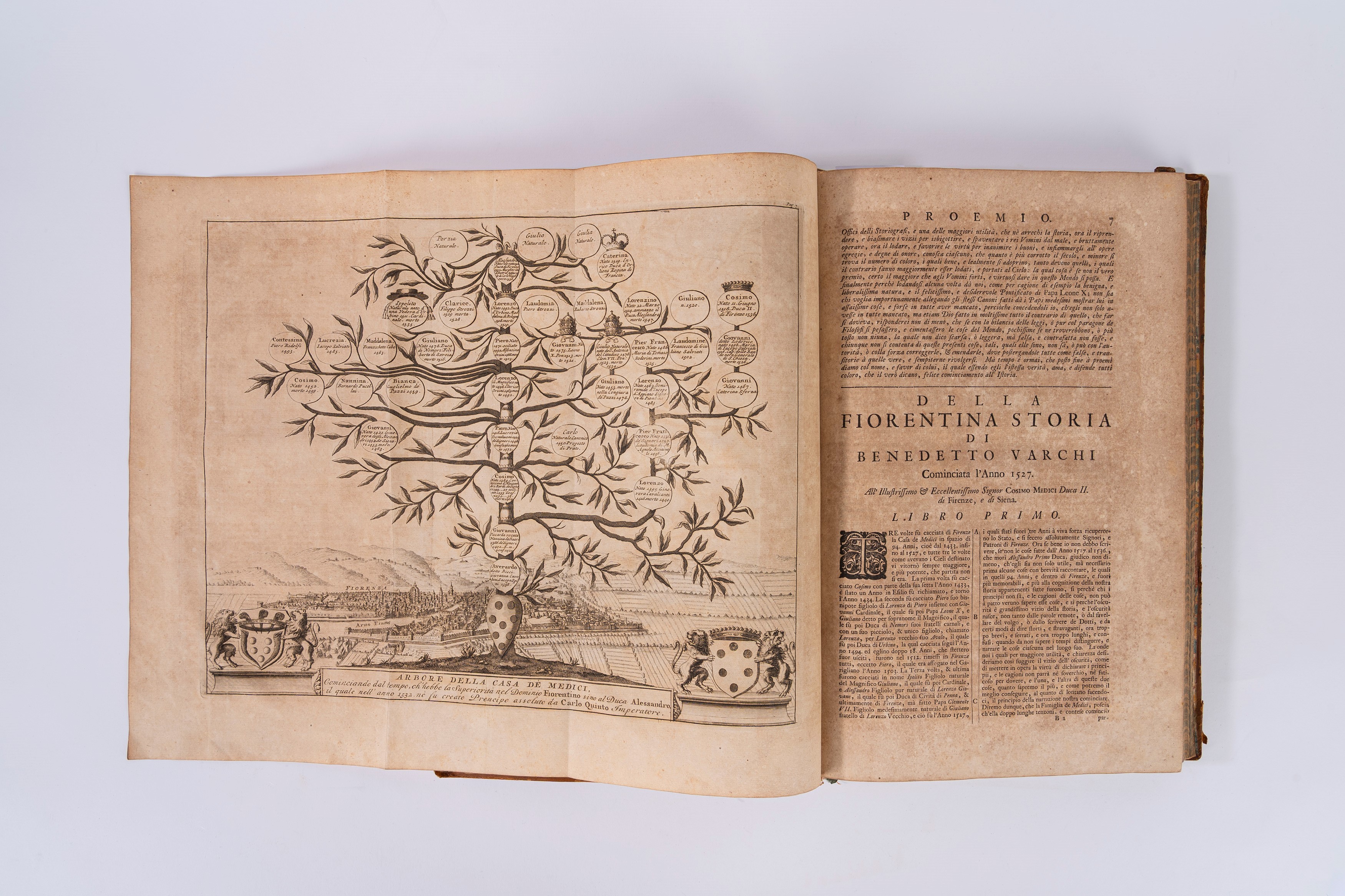 Varchi, Benedetto - Varchi, Istoria delle guerre della Repubblica fiorentina, 1723