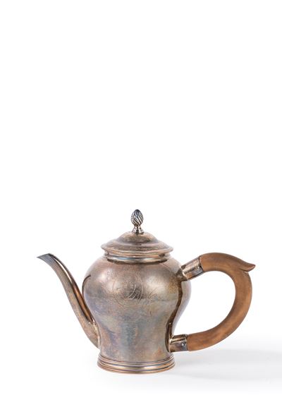 Charles Wright, Teiera in argento, Londra 1769-70