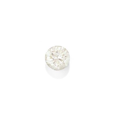 Diamante, taglio brillante di caratura circa 1,50 ct, colore M/N, purezza VVS/VS
