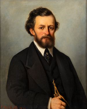 Ritratto di gentiluomo a mezzo busto