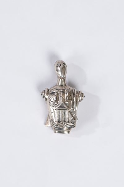 Trovatore - Pendente in argento, es. 91/B