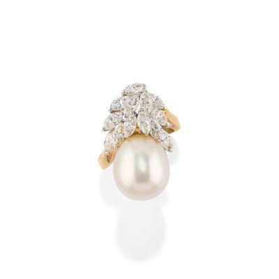 Anello con Perla