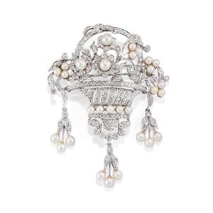Pearl brooch