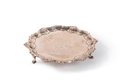James Morrison, Salver in argento, Londra 1752-53